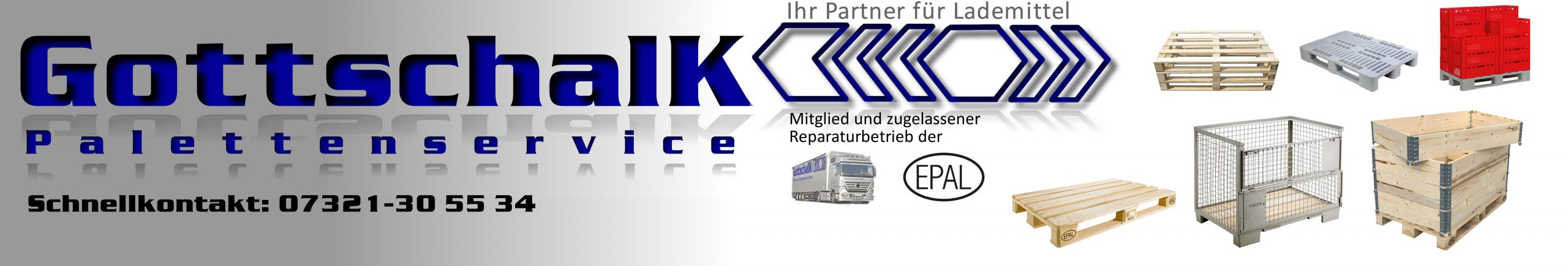 Gottschalk Palettenservice Logo Webseite